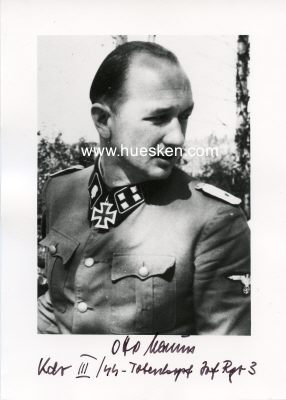 BAUM, Otto. SS-Oberführer, Kommandeur 17....
