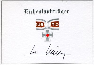 ULLRICH, Karl. SS-Oberführer, Kommandeur...