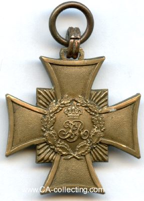 KRIEGS-ERINNERUNGSKREUZ 1866. Bronze 30mm, gerillte...