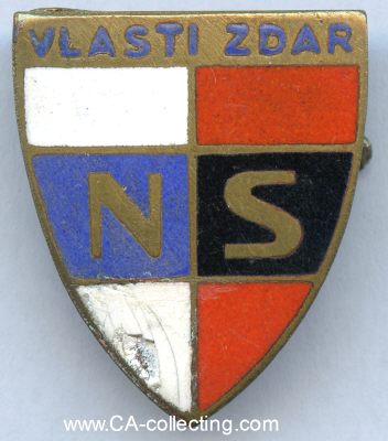 NARODNI SOURUCENSTVI (NS). Mitgliedsabzeichen 1939....