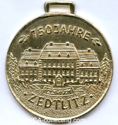 ZEDTLITZ. Medaille zur 750 Jahrfeier der Stadt Zedtlitz...