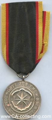 WALDECK. Feuerwehr-Erinnerungsmedaille 1927. 990 Silber....