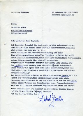 Foto 2 : ZIEMSSEN, Dietrich. SS-Obersturmbannführer der...