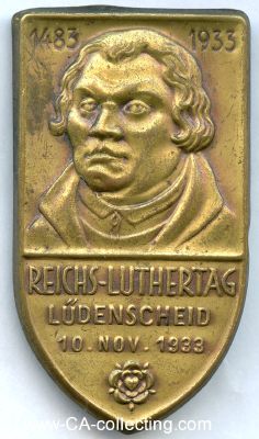 ABZEICHEN zum Reichs-Luthertag am 10. November 1933 in...