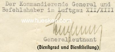 HEILIGBRUNNER, Friedrich (Fritz). General der...