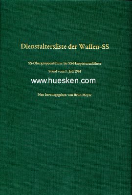 DIENSTALTERSLISTE DER WAFFEN-SS....