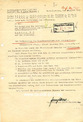 Photo 2 : HARLINGHAUSEN, Martin. Generalleutnant der Luftwaffe,...