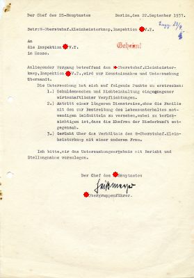 Photo 2 : HEISSMEYER, August. SS-Obergruppenführer, General...