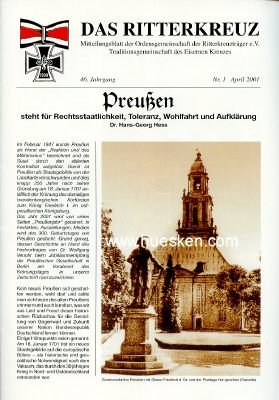 DAS RITTERKREUZ. Mitteilungsblatt der Ordensgemeinschaft...