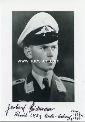 STÜDEMANN, Gerhard. Hauptmann der Luftwaffe im...