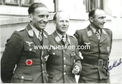JAKOB, Georg. Oberstleutnant der Luftwaffe, Kommodore...