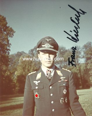 KIESLICH, Franz. Major der Luftwaffe, Kommodore...