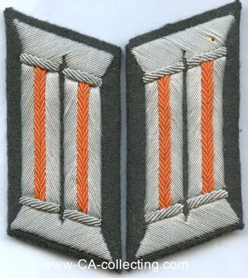 1 PAAR KRAGENSPIEGEL Offizier Fallschirmjäger (so...