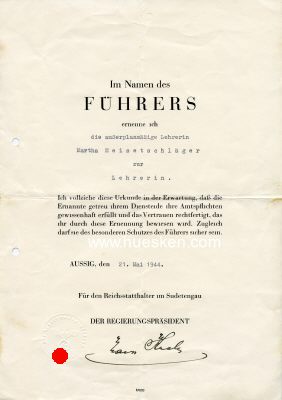 Photo 2 : KREBS, Hans. SS-Gruppenführer,...