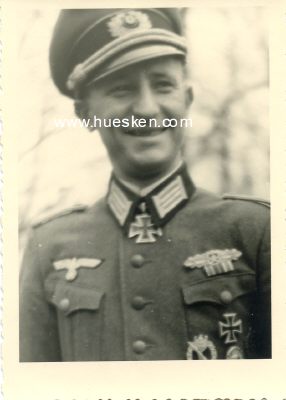 JAEGER, Karl-Heinz. Major des Heeres, Führer...