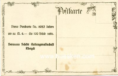 Photo 2 : FARB-PORTRÄTPOSTKARTE 'Kronprinz Wilhelm'. Karte der...