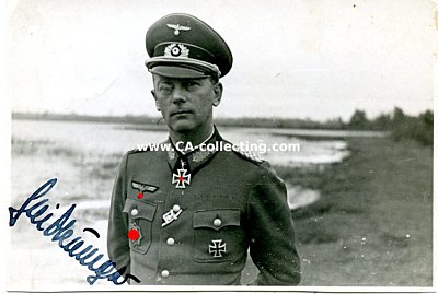 HEIDKÄMPER Otto. Generalleutnant des Heeres, Chef...