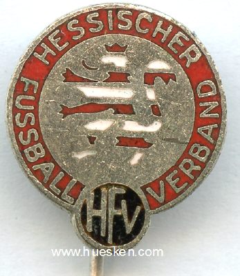 HESSISCHER FUSSBALL VERBAND (HFV). Verbandsabzeichen...