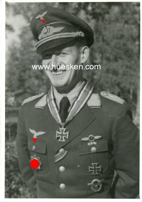GRASEMANN, Walter. Oberleutnant der Luftwaffe im...
