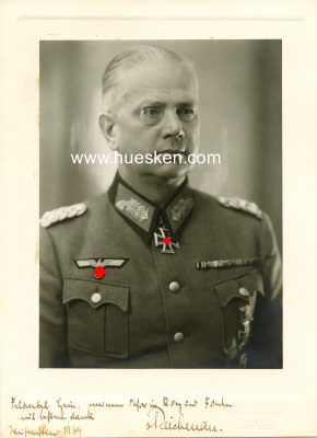 REICHENAU, Walter von. Generalfeldmarschall des Heeres,...