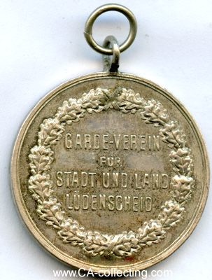 Photo 2 : LÜDENSCHEID. Medaille 'Für 25 Gardetreue' des...