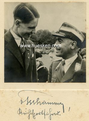 Photo 2 : TSCHAMMER UND OSTEN, Hans von. Reichssportführer,...