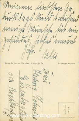 Photo 2 : HOFFMANN-PORTRÄT-POSTKARTE Kapitänleutnant...