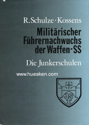 MILITÄRISCHER FÜHRERNACHWUCHS DER WAFFEN-SS -...