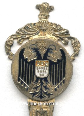 Photo 2 : SILBERLÖFFEL. Deutsches Reich um 1900. Im oberen...