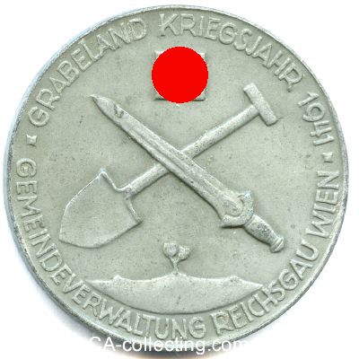 GRABELAND-MEDAILLE 1941 DER STADT WIEN (von Rudolf...