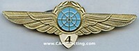 SOVIET CIVIL AIRLINES TRAFFIC CONTROLLER BADGE 4th CLASS