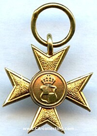 OFFICERS MILITARY SERVICE CROSS 1841 FOR 25 YEARS SERVICE.