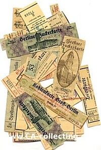 COLLECTION OF 65 FOOD RATION CARDS BERLIN
