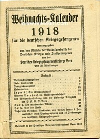 WEIHNACHTS-KALENDER 1918