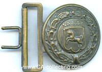 FIRE DEPARTMENT/POLICE OFFC.BELT BUCKLE ABOUT 1930