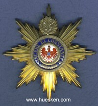 ORDER OF THE RED EAGLE GRAND CROSS STAR