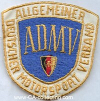 ALLGEMEINER DEUTSCHER MOTORSPORT-VERBAND DER DDR (ADMV).