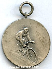 BRONZE BICYCLE WINNERS MEDAL ABOUT 1930