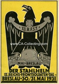 12.REICHS-FRONTSOLDATEN-TAG BRESLAU 1931.