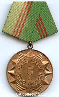 BRONZE POLICE MEDAL FOR 5 YEARS FAITHFUL SERVICE.
