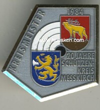 SILVERED BADGE MESSKIRCH.