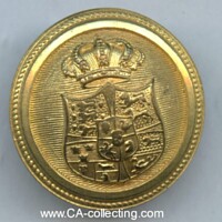 GILDED UNIFORM BUTTON WITH ARMS 24mm