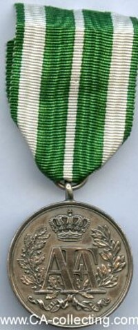 MILITARY LONG SERVICE MEDAL 2nd CLASS 1874