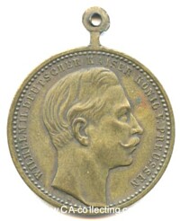 TRAGBARE BRONZEMEDAILLE 1889