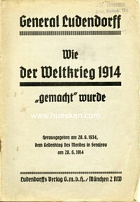 WIE DER WELTKRIEG 1914 