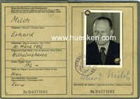 AUTOGRAPH MILCH - PERSONALY IDENTIFICATION CARD