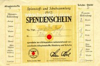 SPENDENSCHEIN 1943