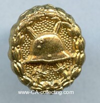 WOUND BADGE 1914-1918 IN GOLD
