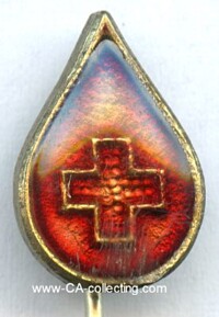 GERMAN RED CROSS BLOOD DONATION HONOR PIN.