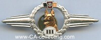 QUALIFICATION CLASP FOR DOG GUIDE 3rd CLASS.